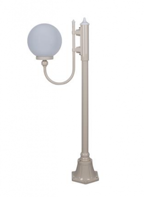LISBON 1LT 1.32M 250MM OPAL POSTLIGHT BEIGE
